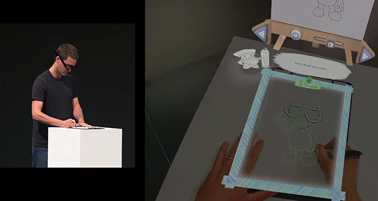 dessiner avec les Snap Specs dessiner avec les Snap Specs