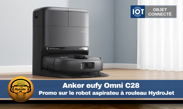 eufy Omni C28 : promo du robot aspirateur-laveur HydroJet à 499 €