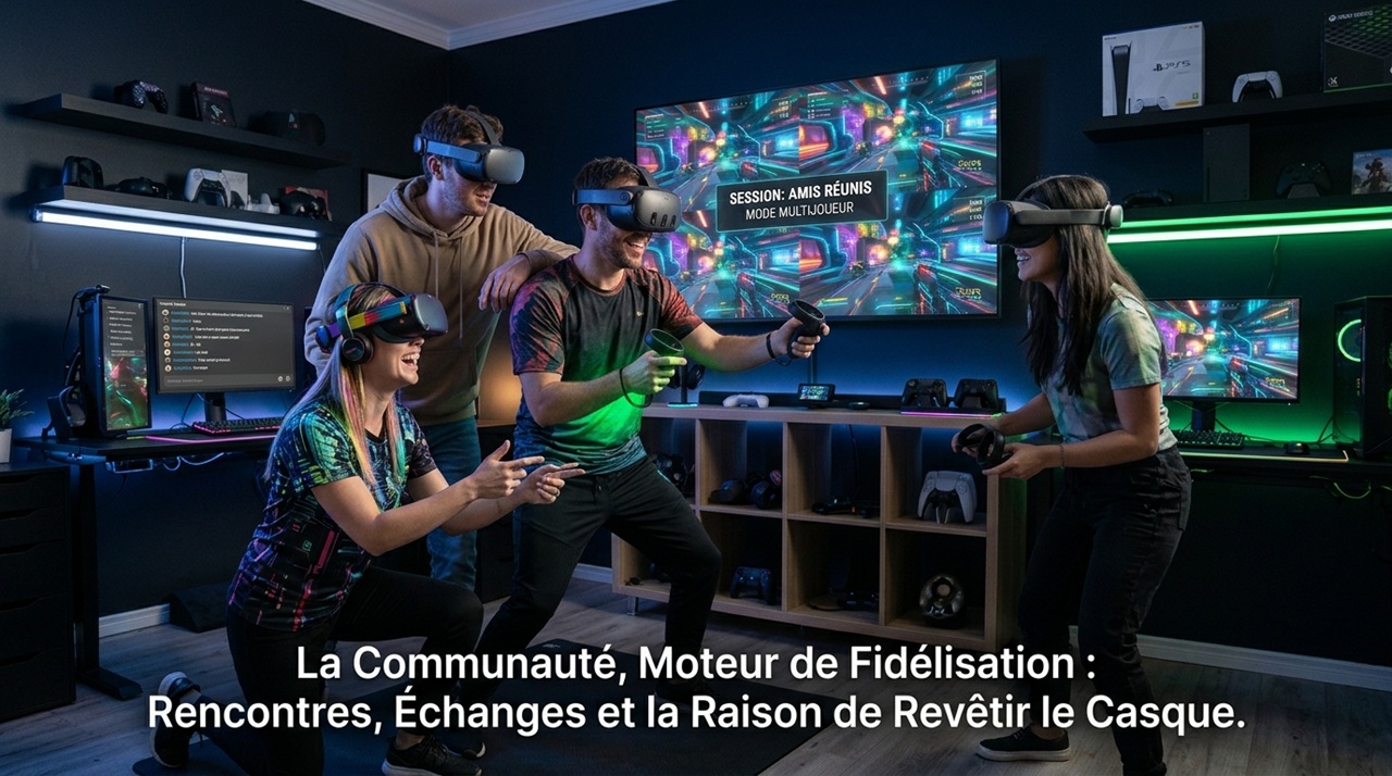 Communauté VR temps passé en VR Communauté VR temps passé en VR