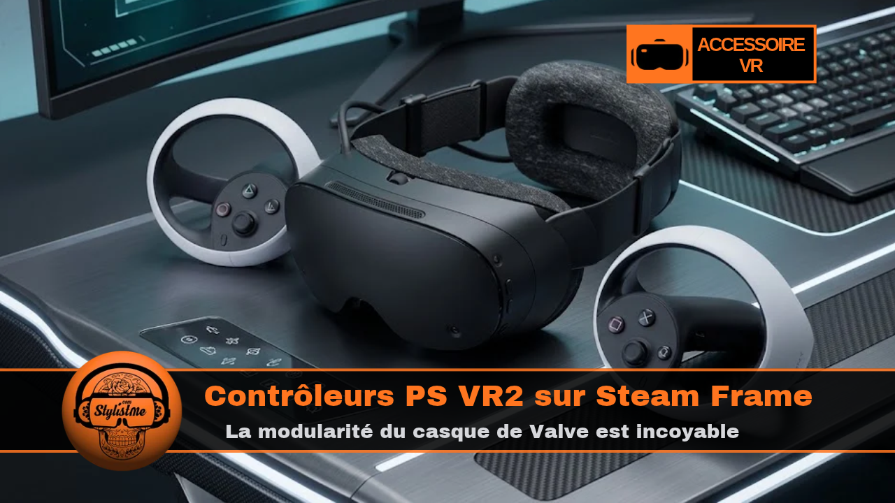 Contrôleurs PS VR2 Steam Frame Contrôleurs PS VR2 Steam Frame