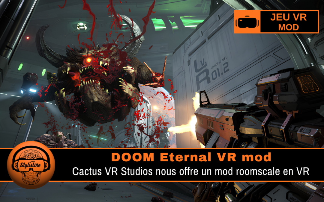Doom Eternal mod VR : KHARVOX ARGENT en réalité virtuelle