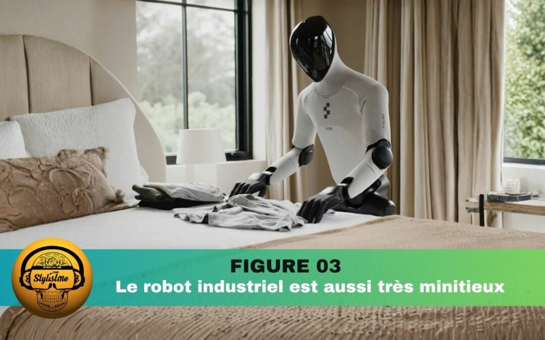 Figure 03 : l’humanoïde industriel autonome pour la logistique