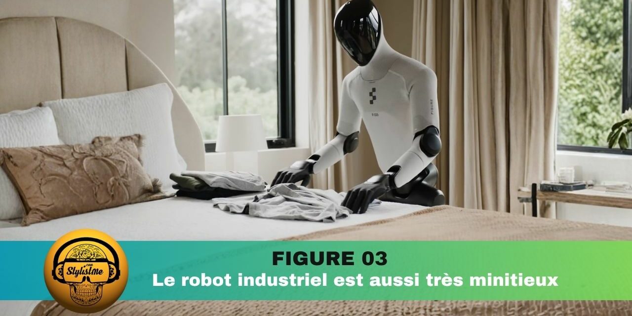Figure 03 : l&rsquo;humanoïde industriel autonome pour la logistique