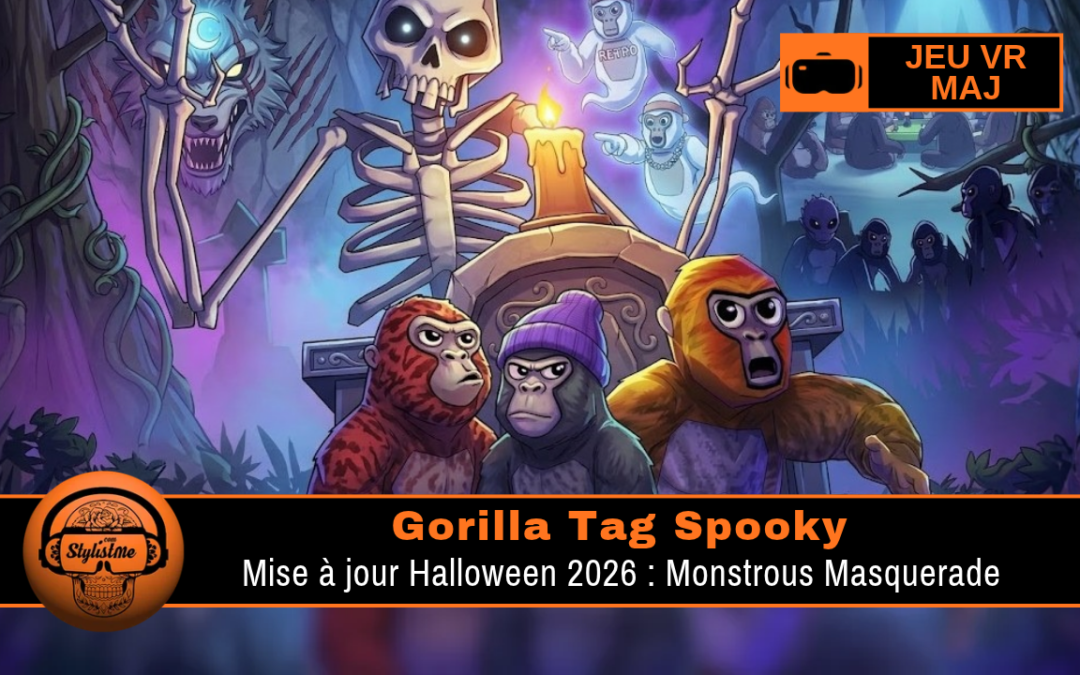 Gorilla Tag Spooky mise à jour Monstrous Masquerade Halloween 2026