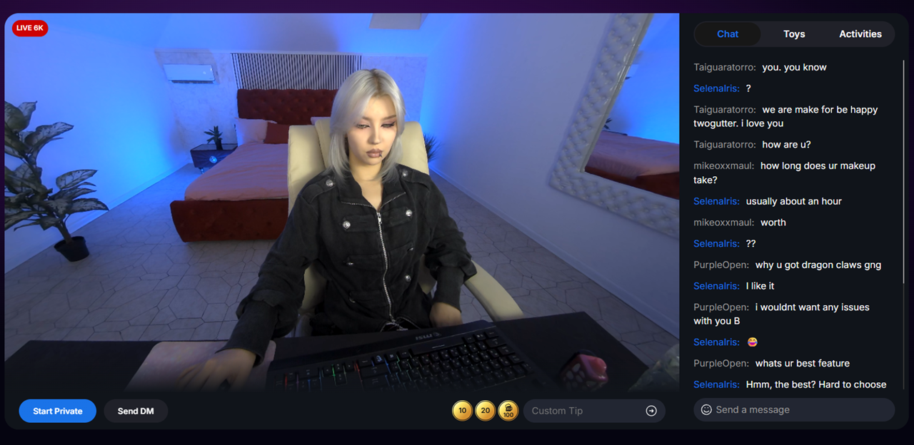 Live Chat VR 180 degrés Live Chat VR 180 degrés
