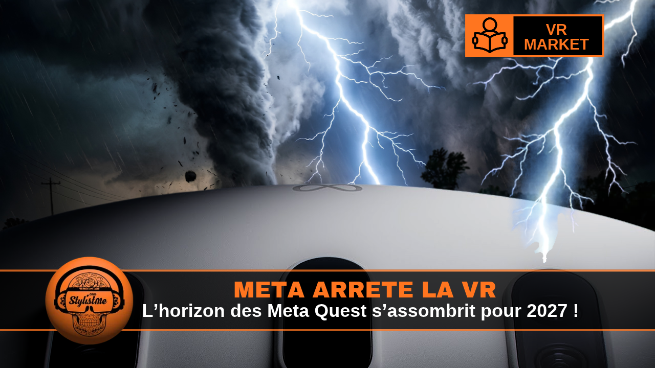 Meta arrête la VR