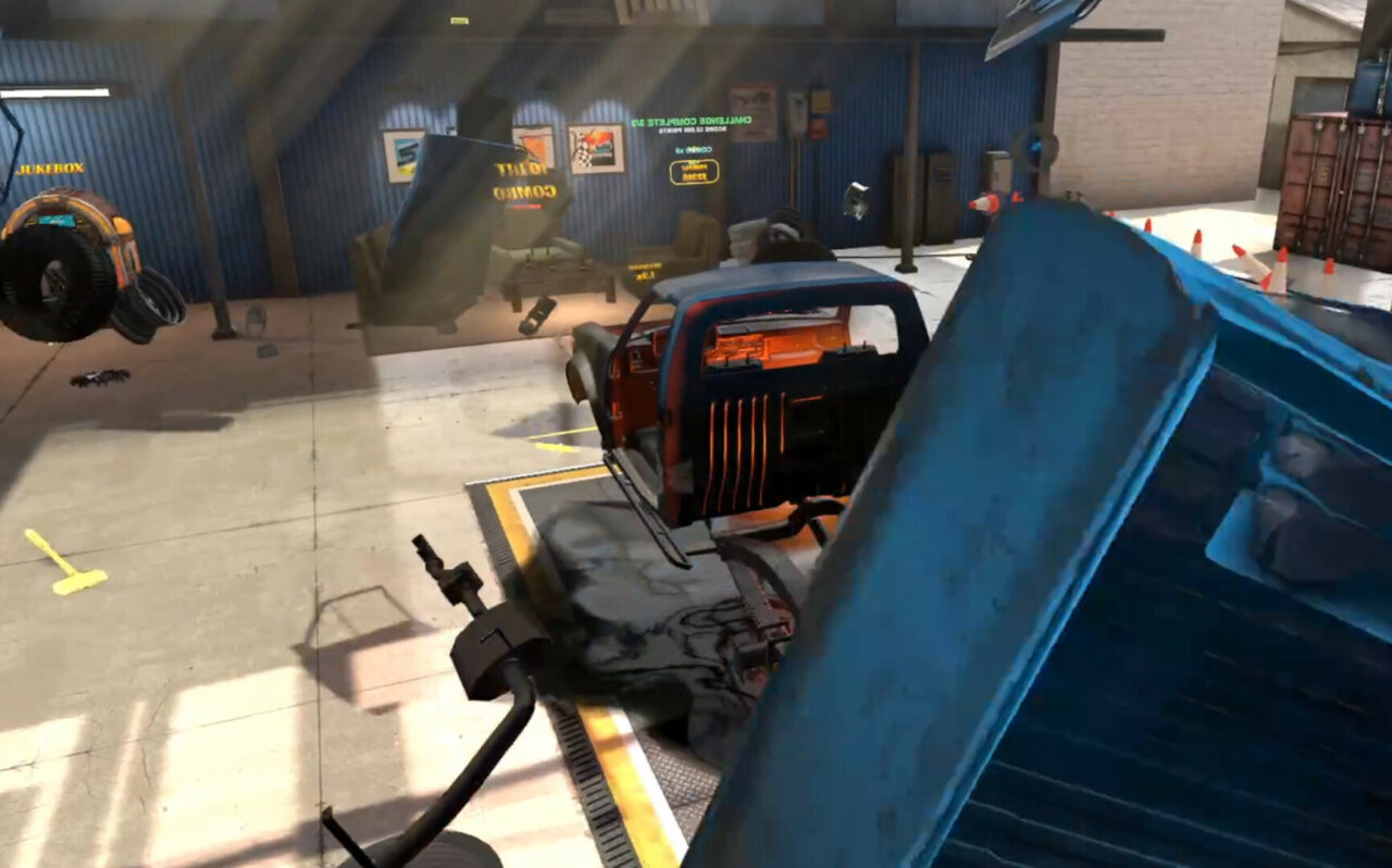 Rage Garage VR test