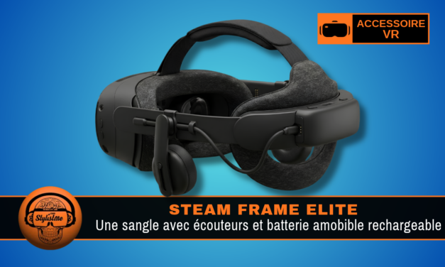 Sangle audio Steam Frame : batterie hot-swap et BMR
