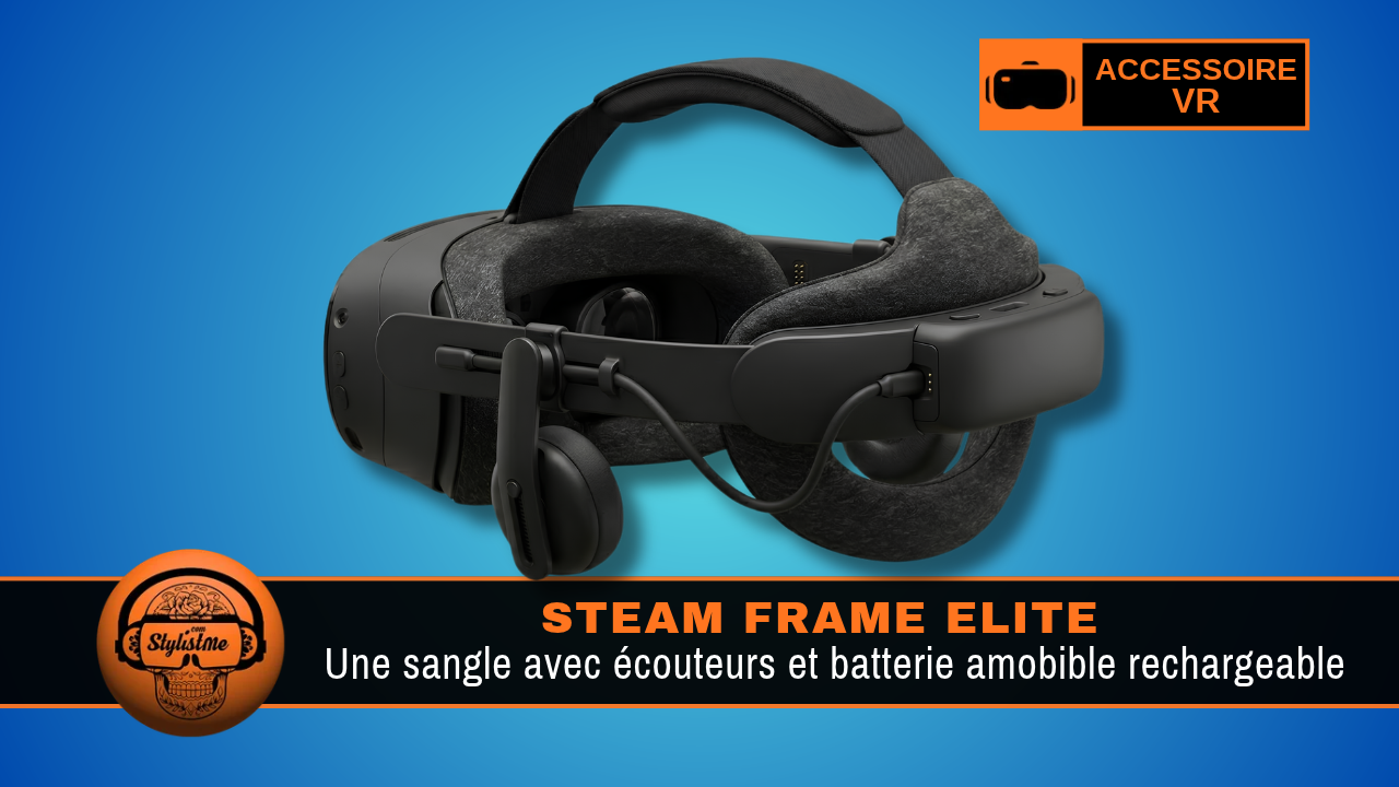 Sangle audio Steam Frame