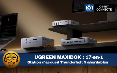 UGREEN Maxidok Station d’accueil Thunderbolt 5 :17-en-1 !