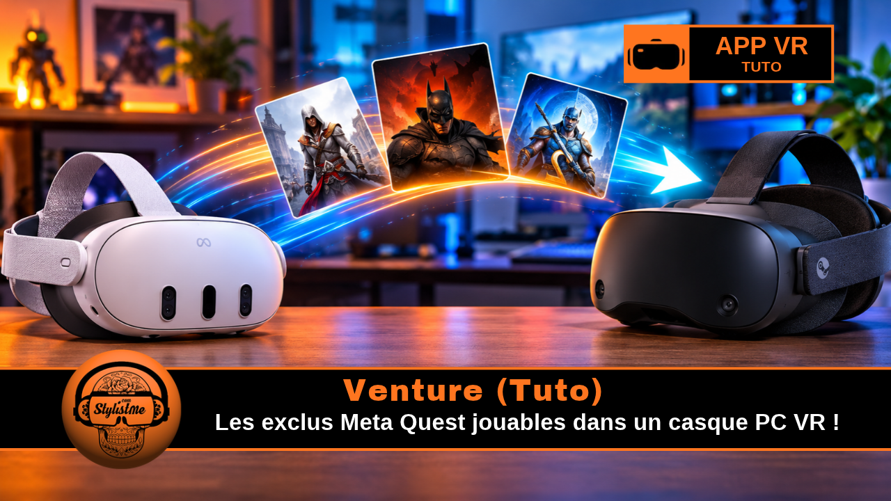 Venture émulateur Quest PC VR Venture émulateur Quest PC VR