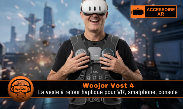 Woojer Vest 4 : nouveau modèle de la veste haptique VR et Audio