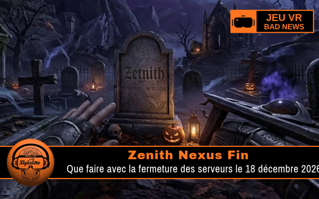 Zenith Nexus fin des serveurs : fermeture le 18 décembre 2026
