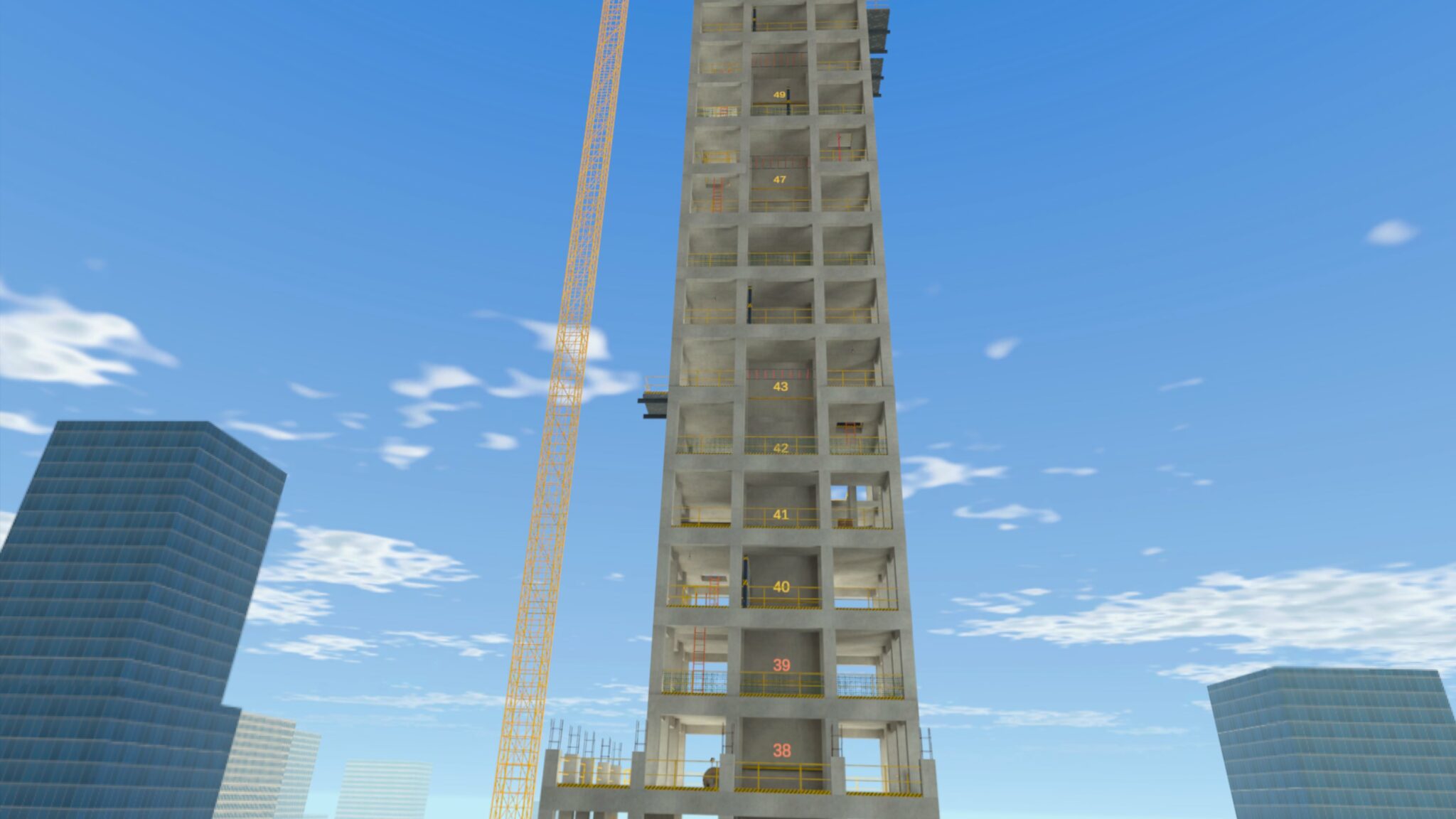 Top Out Skyscraper Climb test Top Out Skyscraper Climb test